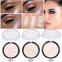 Ladies Highlighting Powder Contouring Natural Nude Makeup