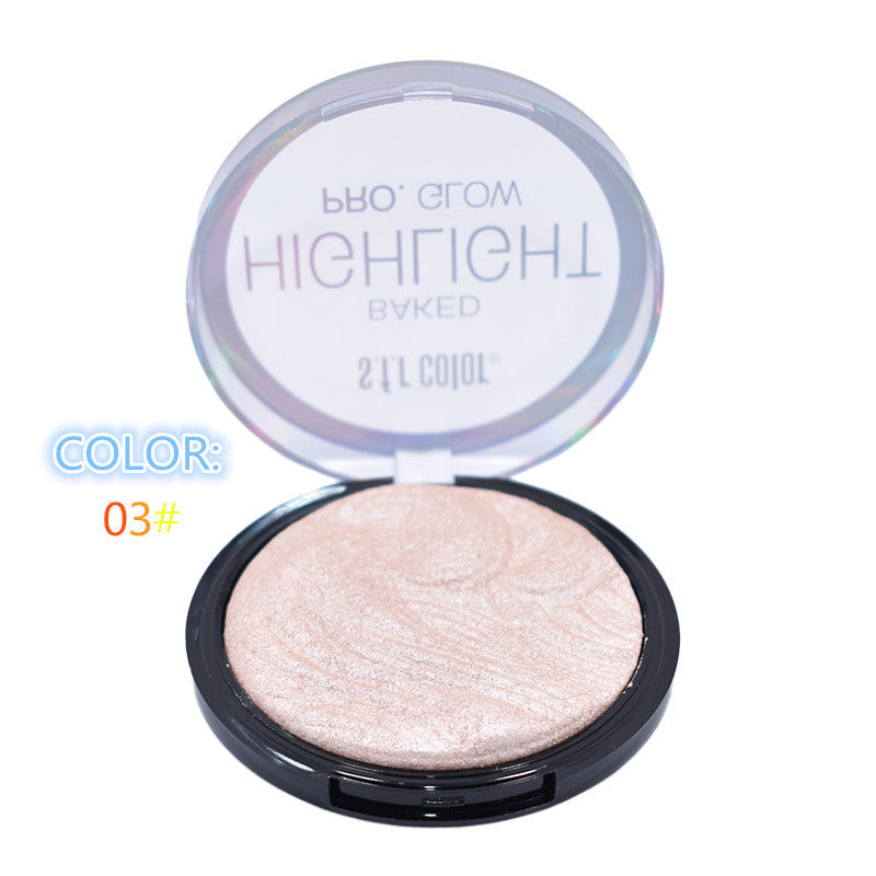 Ladies Highlighting Powder Contouring Natural Nude Makeup
