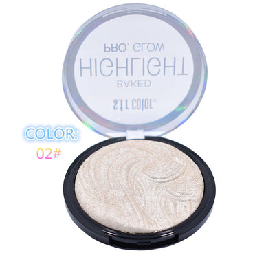 Ladies Highlighting Powder Contouring Natural Nude Makeup