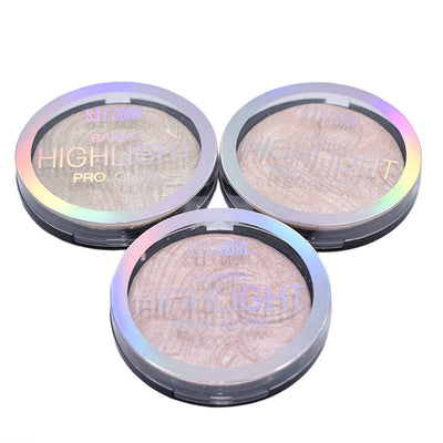 Ladies Highlighting Powder Contouring Natural Nude Makeup